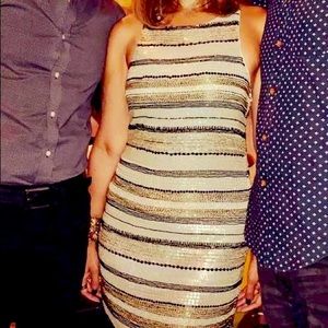 Patrizia Peppe beaded cocktail dress